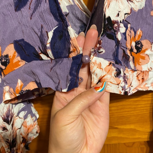 Charlotte Russe floral crop top size xL - Picture 5 of 5